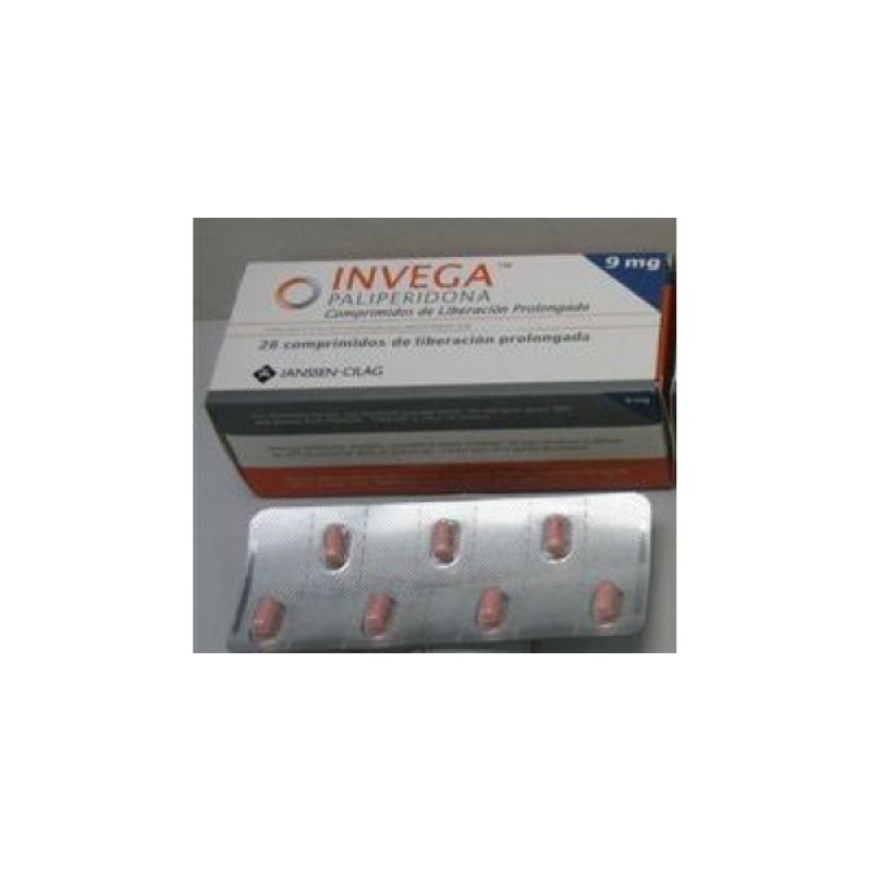 Инвега Invega 9 мг/28 капсул
